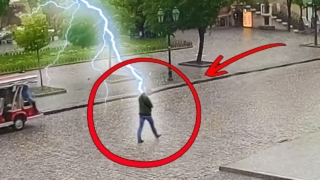 Необычные случаи которые попали на камеру видеонаблюдения - «Видео приколы»