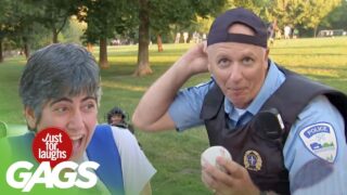 Лучшие спортивные розыгрыши с прохожими - «Видео приколы»