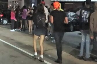 Как выглядят улицы ночью в США на самом деле - «Видео приколы»