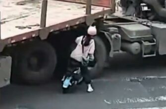Шлем выполнил свою работу - «Видео приколы»